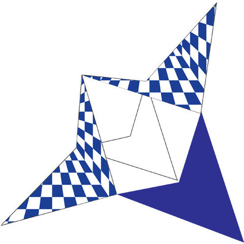 Complete Sail Set - Blue Flash Pyramid Racer