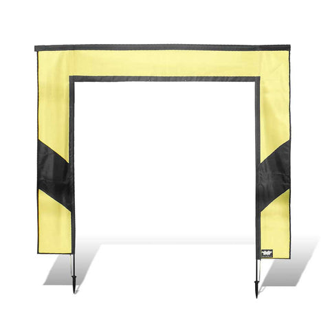 Square Air Gate for FPV Drone Racing - Yellow and Black