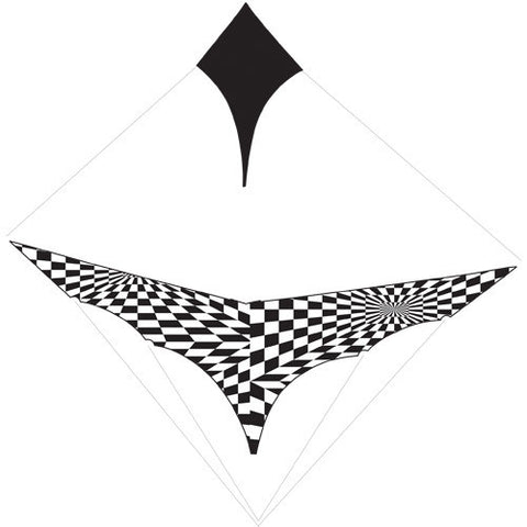 Complete Sail Set with Rigging - Black Op-Art Canard