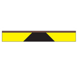5 ft. Square FPV Racing Air Gate - Yellow/Black Lower Section