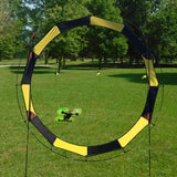 7.5 ft. Keyhole FPV Racing Air Gate - Yellow/Black